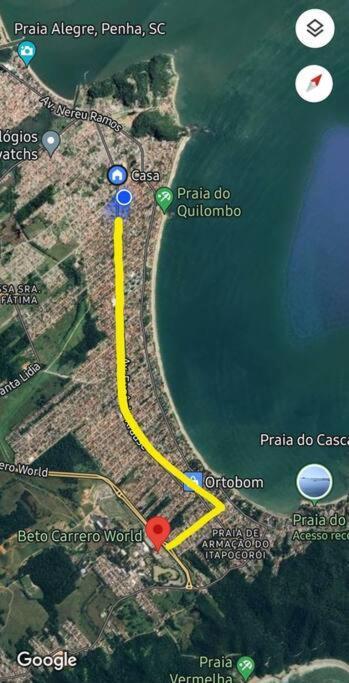Kitinete Girassol 1 - Penha Sc - Beto Carrero Villa Ngoại thất bức ảnh